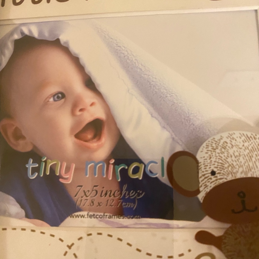 Photo Frame Tiny Miracles Little  Monkey - Picture 3 of 4